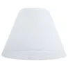 DecoSystems Abat-jour Kegi max. 50W Verre Blanc - Pas cher