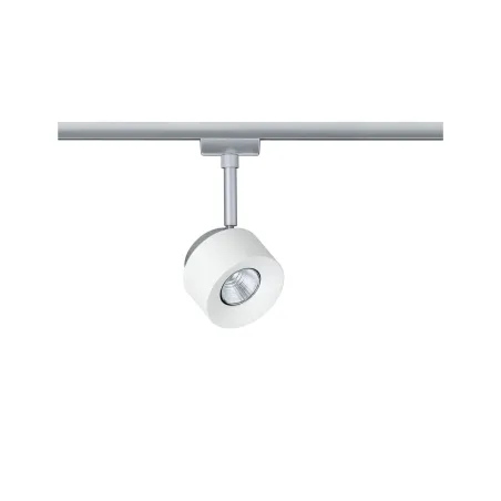 Spot URail Pane 1x7W blanc/chrome mat 230V métal/plastique gradable...