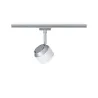 Spot URail Pane 1x7W blanc/chrome mat 230V métal/plastique gradable...