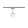Spot URail Pane 1x7W blanc/chrome mat 230V métal/plastique gradable...