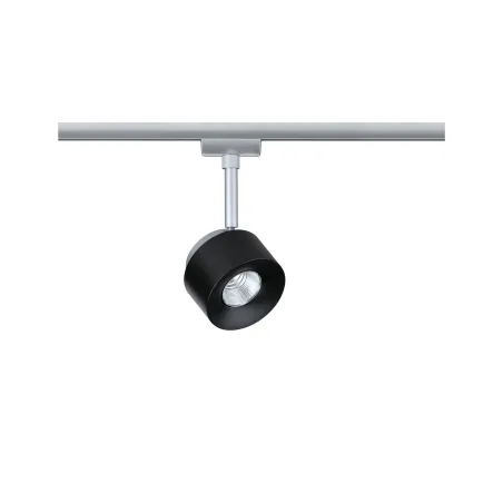 Spot URail Pane 1x7W noir/chrome mat 230V métal/plastique gradable ...