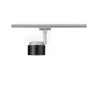 Spot URail Pane 1x7W noir/chrome mat 230V métal/plastique gradable ...