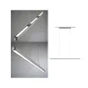 Susp Lento URail 1x42W chrome mat 230V Métal gradable - Pas cher