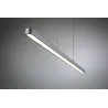 Susp Lento URail 1x42W chrome mat 230V Métal gradable - Pas cher
