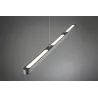 Susp Lento URail 1x42W chrome mat 230V Métal gradable - Pas cher