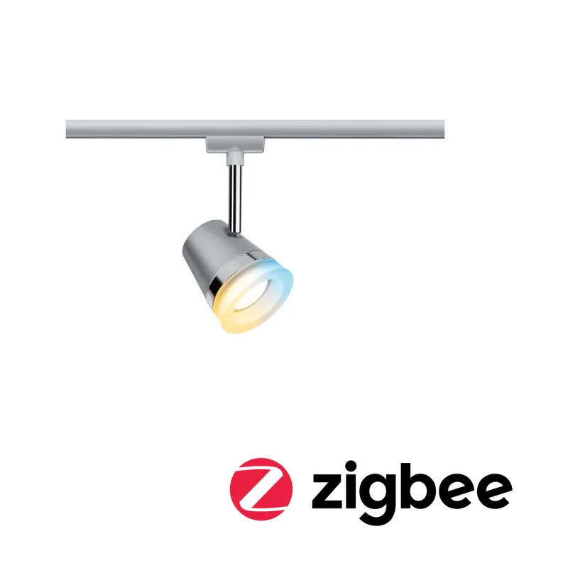 URail Spot Cone Zigbee TunW 1x5W GU10 Chrome mat/Chrome 230V métal/...