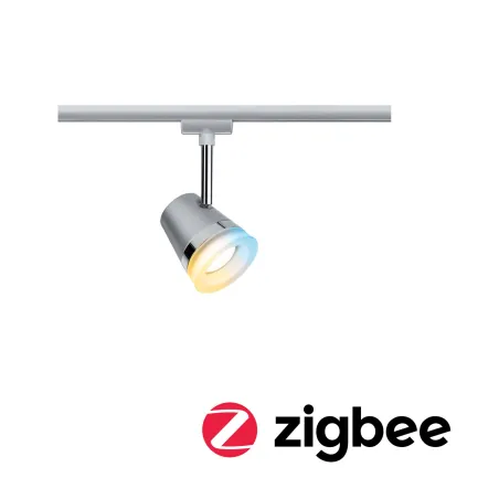 URail Spot Cone Zigbee TunW 1x5W GU10 Chrome mat/Chrome 230V métal/...