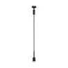 Susp DecoSystems URail max 1x20W E14 230V noir mat, câble tissu - P...