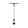 Adaptateur suspen Universal URail Noir dépoli 230V Métal/plastique ...