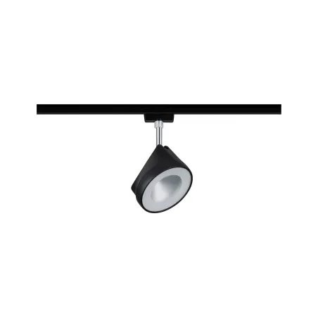 Spot URail Arena 1x15W Noir mat/ Chrome 230 V métal 4000K gradable ...