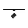 Spot URail Arena 1x15W Noir mat/ Chrome 230 V métal 4000K gradable ...