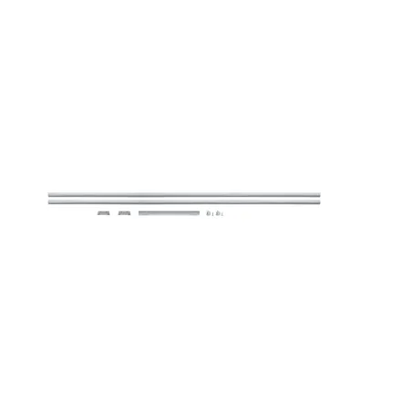 Sys base URail 2,30m max1000W Chrome mat 230 V, métal gradable - Pa...