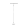 URail Suspen. Sarrasani max 20W E14 Blc /Opale 230V Métal Verre - P...