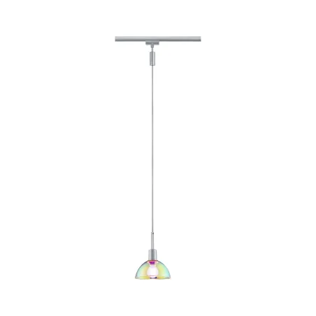 URail Suspen. Sarrasani max 20W E14 Chr dépoli/Dicro 230V Métal Ver...