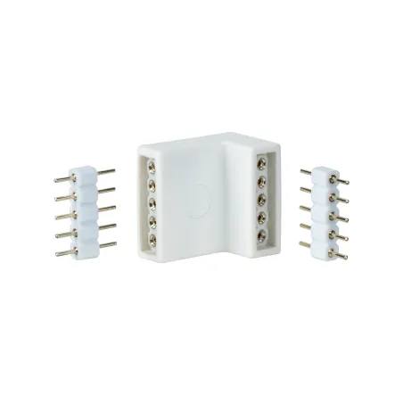 Function MaxLED Edge-Connector 90°quatro blanc - Pas cher