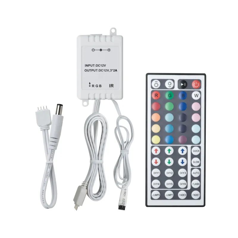 Function YourLED RGB-Controller 12V DC avec télécommande IR synthét...