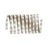 Function YourLED Stripe 3m blanc chaud 7,5W 12V DC blanc plastique ...
