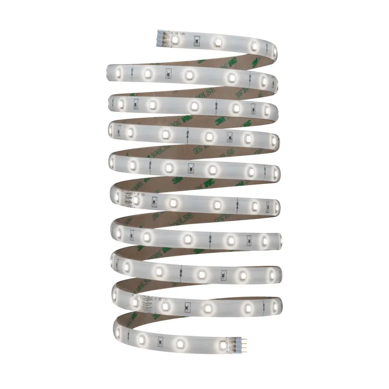 Function YourLED Stripe 3m blanc lumière du jour 7,5W 12V DC blanc ...