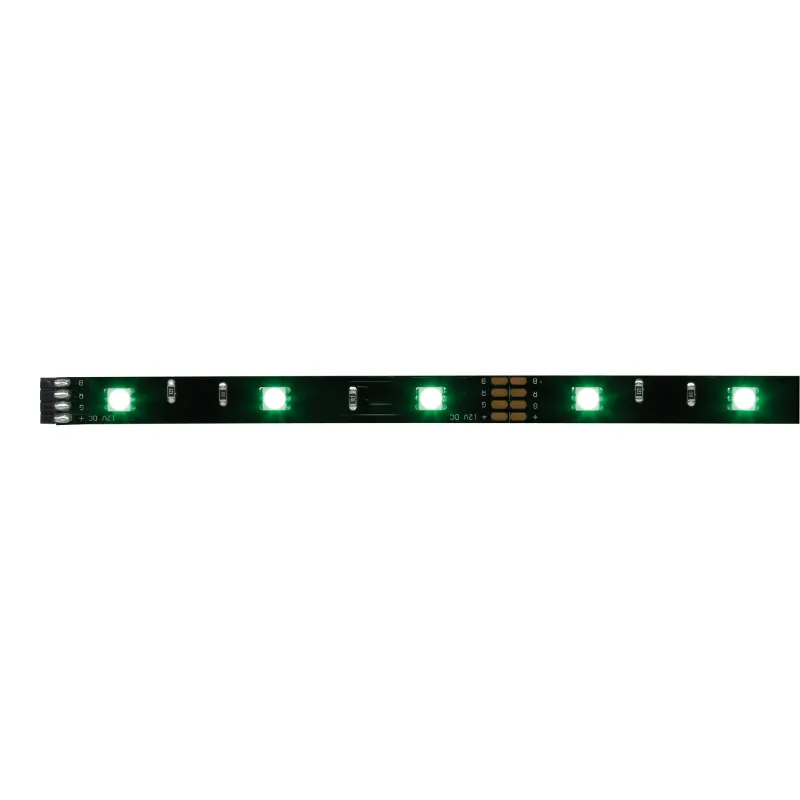 Function YourLED ECO Stripe 1m RGB 6W 12V DC noir - Pas cher