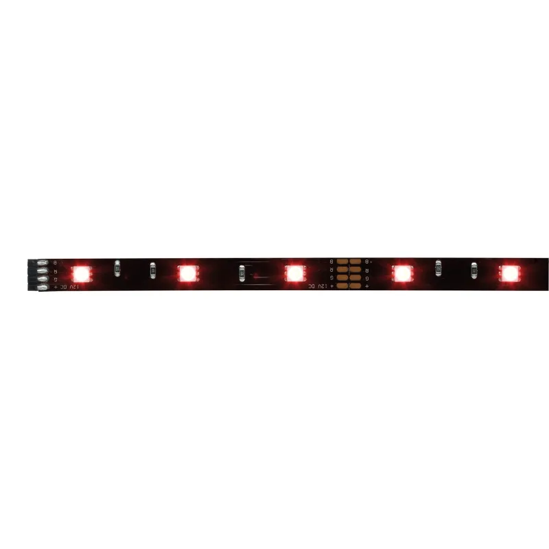 Function YourLED ECO Stripe 1m RGB 6W 12V DC noir - Pas cher