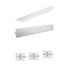 Kit Fonction Duo Profil 200cm avec 3 clips + diffuseur Alu elox Alu...