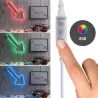 Strip USB Neon Colorflex RGB 1m Avec connecteur de câble 7W 5V blc ...