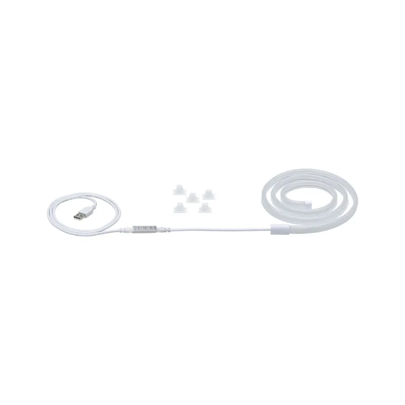 Strip USB Neon Colorflex RGB 1m Avec connecteur de câble 7W 5V blc ...