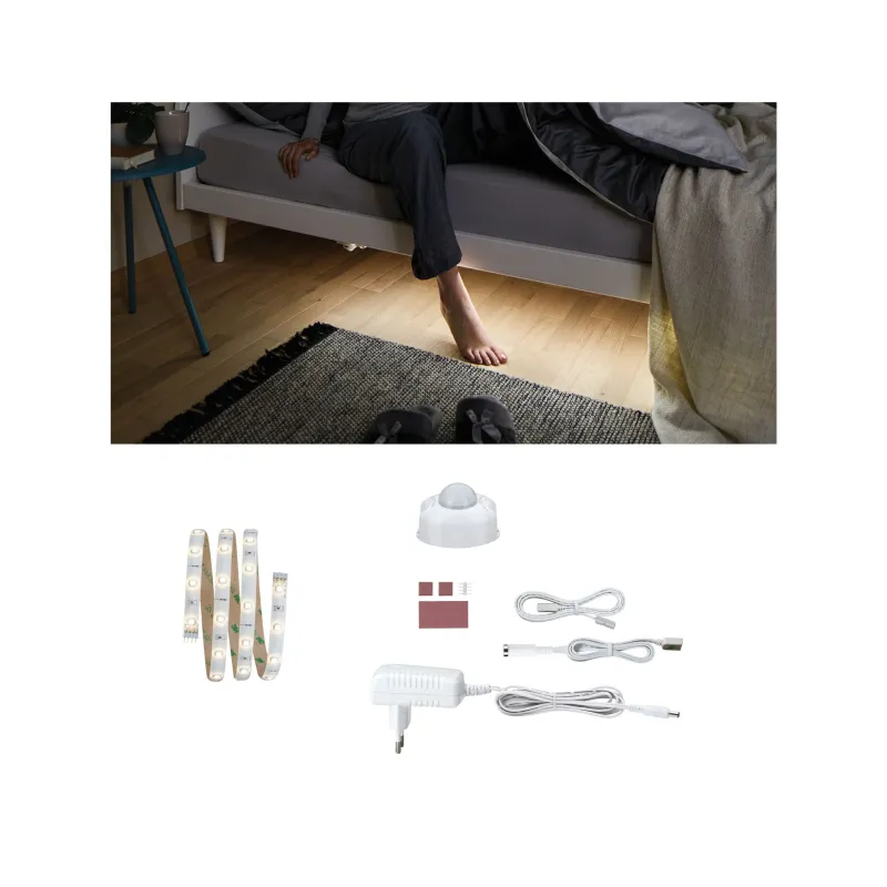 Kit Comfort YourLED Funtion détec mouv 1 m blanc chaud 3W 12 V DC, ...