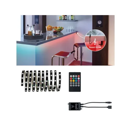 Kit Comfort YourLED Funtion Cap son 3m RGB 17,8W 12V DC Noir/Plasti...