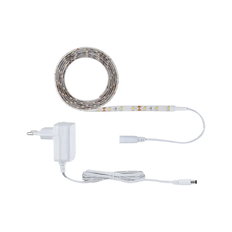 FN SimpLED Kit strips 1,5m Blanc chaud 5W 230/12V DC Blanc Métal sy...