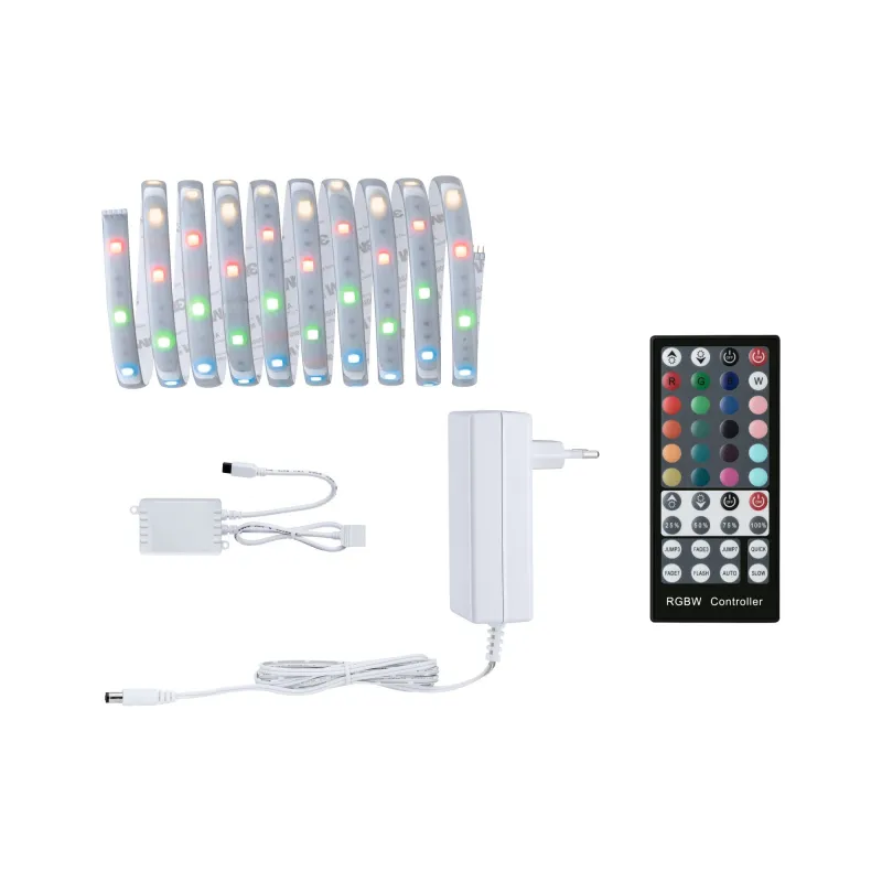 Kit de base MaxLED 250 3m RGBW IP44 Protect Cover 19W 230/24V Argen...