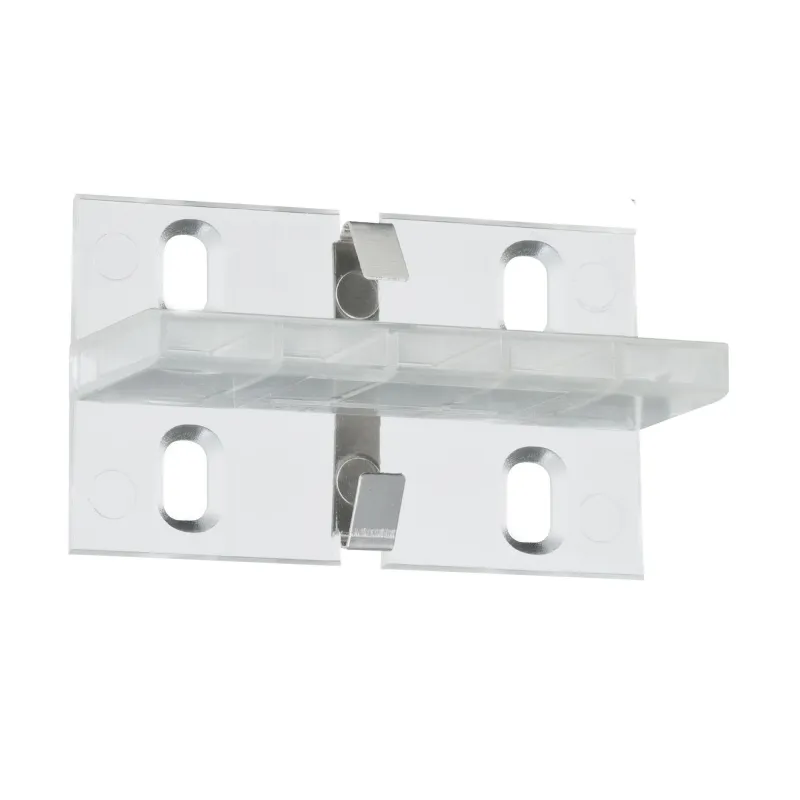 Kit de 4 fixations Duo plastique - Pas cher