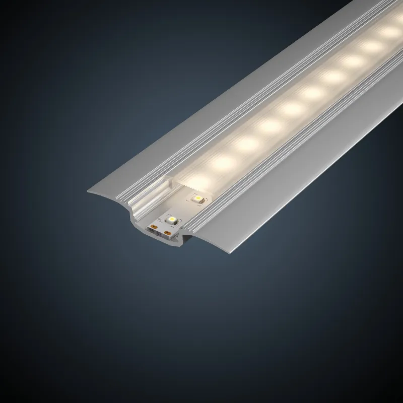 Fonction Profilé Step diffuseur 100 cm Alu anodisé/satin alu/plasti...