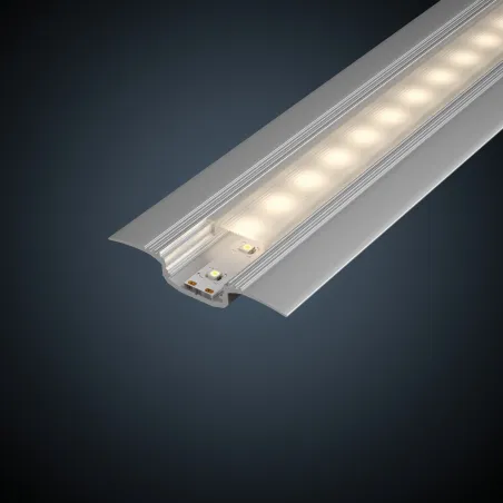 Fonction Profilé Step diffuseur 100 cm Alu anodisé/satin alu/plasti...