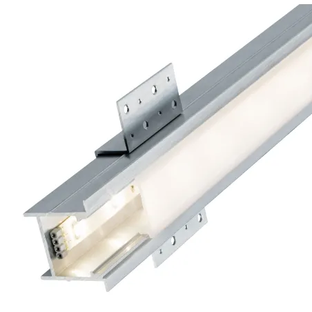 Fonction Deep Profil diffuseur 100 cm Alu anodisé/satin alu/plastiq...