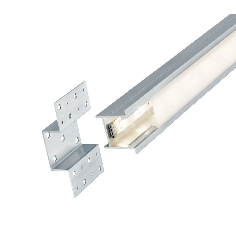 Fonction Deep Profil diffuseur 100 cm Alu anodisé/satin alu/plastiq...