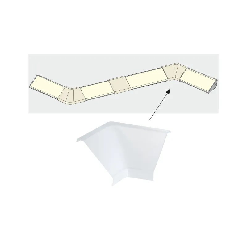 Kit de 2 coins Delta plastique - Pas cher