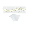 Kit de 2 coins Delta plastique - Pas cher
