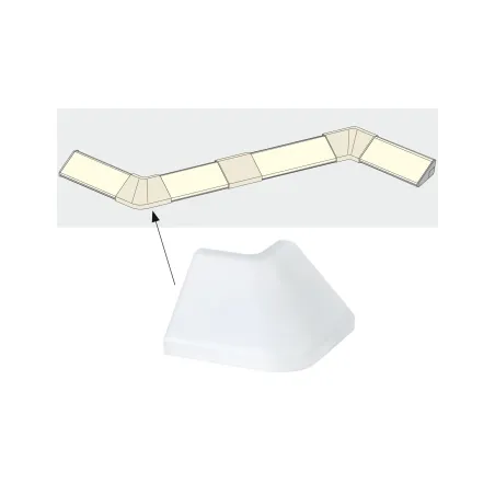 Kit de 2 coins Delta plastique - Pas cher