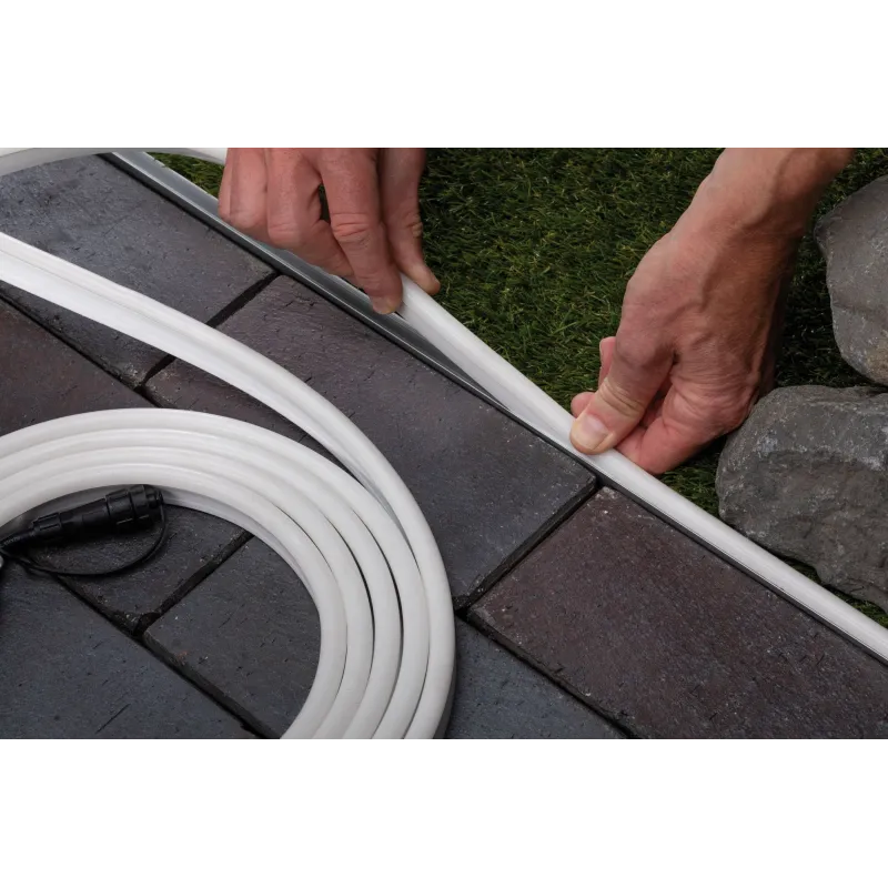 Strip néon ext. Plug&Shine Profilé aluminium 1m - Pas cher