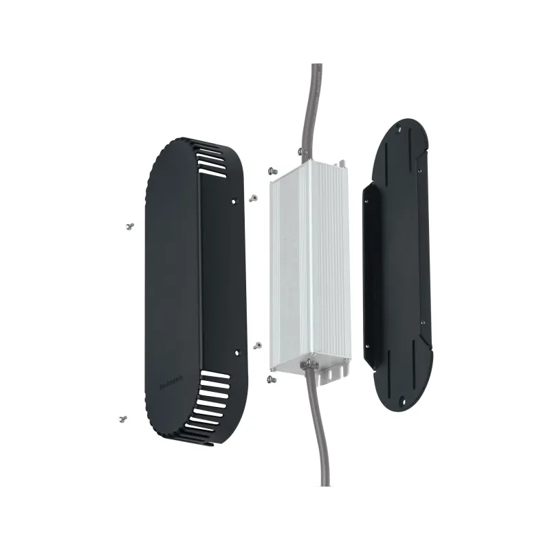 Outdoor Plug & Shine Couverture de transformateur Gris Plastique - ...