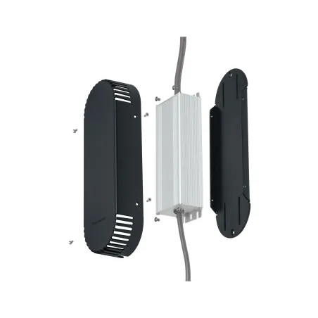 Outdoor Plug & Shine Couverture de transformateur Gris Plastique - ...