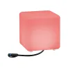 Objet lumineux ext. Plug&Shine Cube IP67 RGBW 24V ZigBee - Pas cher