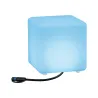 Objet lumineux ext. Plug&Shine Cube IP67 RGBW 24V ZigBee - Pas cher