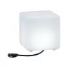 Objet lumineux ext. Plug&Shine Cube IP67 RGBW 24V ZigBee - Pas cher