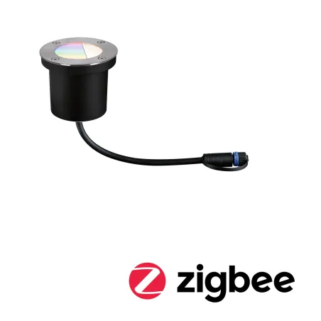 Encastré de sol Outdoor Plug & Shine IP65 RGBW 24V ZigBee - Pas cher