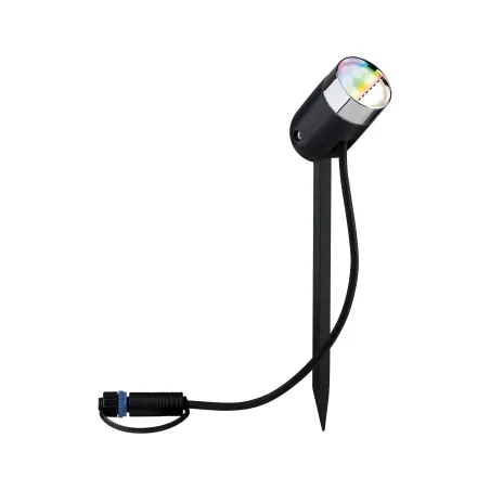 Spot extérieur Plug & Shine color Pike RGBW 4W 24 V IP44 40° Anthra...