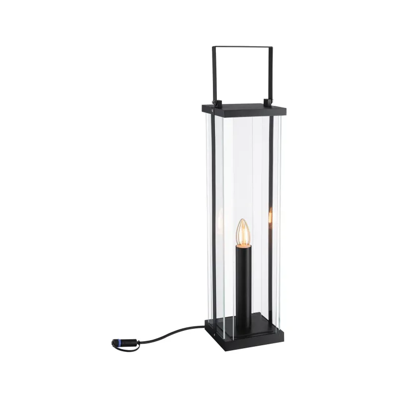 Classic lantern Plug&Shine extérieur 56 IP44 24V 56cm E14 1900K Ant...