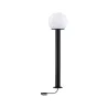 Plug+Shine ext Poller Classic E14 24V IP44 Globe Anthracite - Pas cher