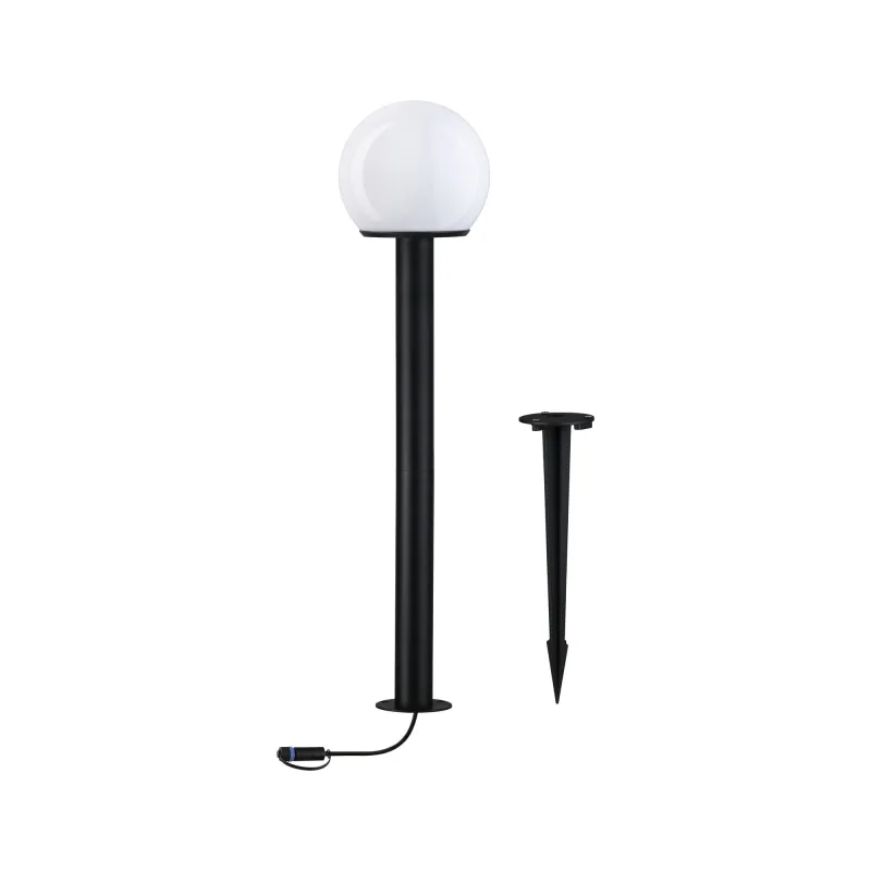 Plug+Shine ext Poller Classic E14 24V IP44 Globe Anthracite - Pas cher